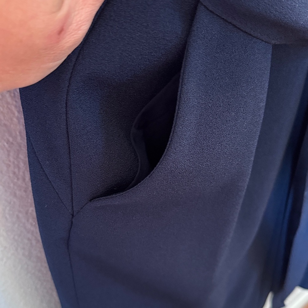 Eliza J Classic Navy Midi Dress - Picture 6 of 7